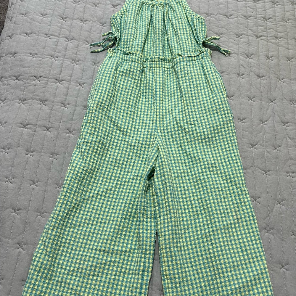 Gingham Girl’s Jumpsuit